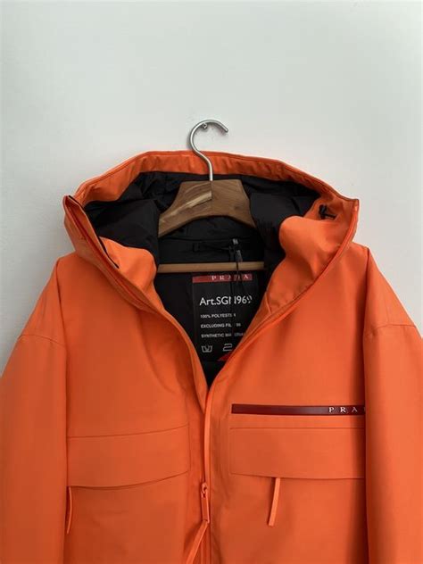 giaccone prada|Prada Linea Rossa Aspen Exclusive Giaccone Jacket .